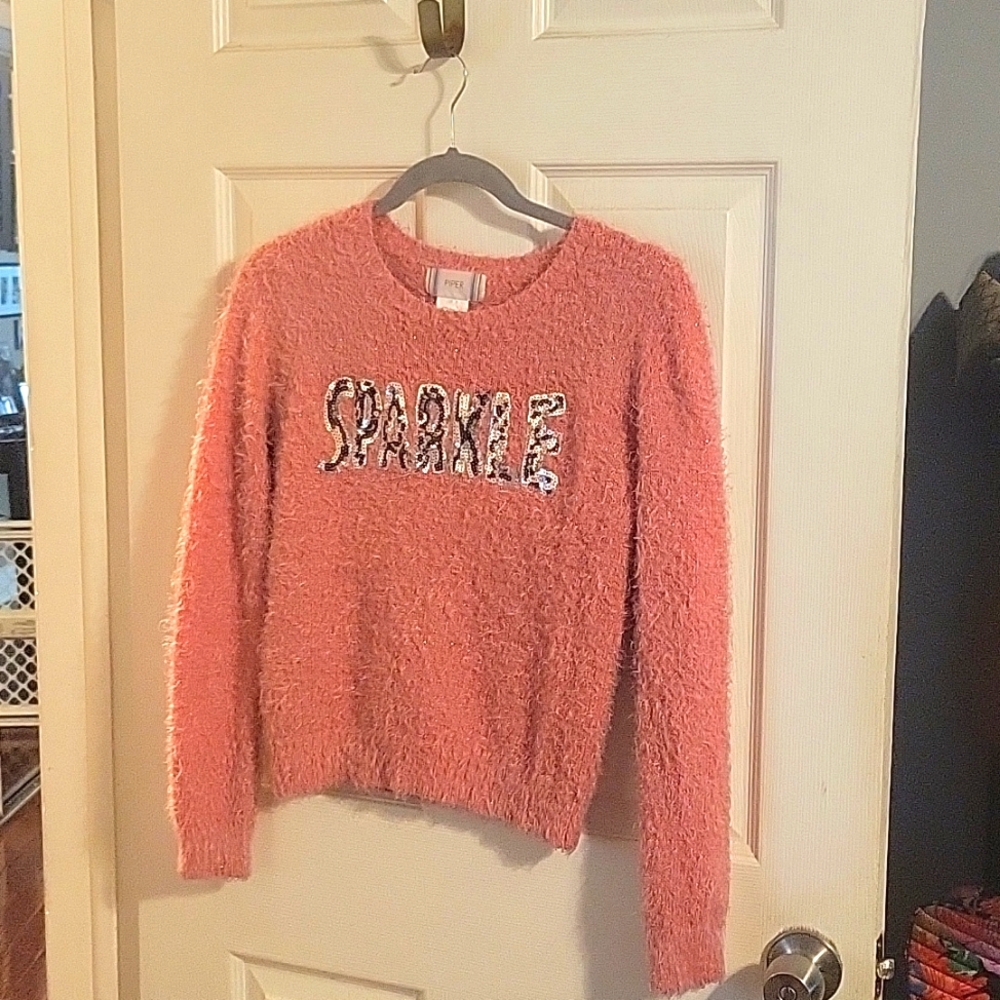 Sweater Size XL kids 14/16 Pink